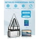 thumbnail image 2 of Bolsa transparente Paxiland para eventos en estadios, 30 x 15 x 30 cm, color blanco, 2 of 7
