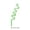 Green, variant on COM1950s Flexible Straws, Reusable Bendable Drinking Straws for Travel, Party Supplies, Easy To Clean, 8 Count