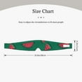thumbnail image 3 of Yiaed Watermelon Print Sleep Mask Blackout - Soft Eye Cover for Sleeping with Adjustable Veclro Breathable Eye Blindfold for Night Nap Travel, 3 of 7
