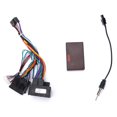 thumbnail image 2 of Car Power Cable, CNC Technology ABS Audio Wiring Harness Plug And Play Durable With Canbus Box Replacement For F30/F10/X5/E46/E39/E53 For Auto Modification, 2 of 8