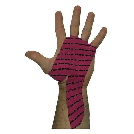 WOD&DONE Custom Hand Protection Athletic Grips for CrossFit Gymnastics (Fuchsia,
