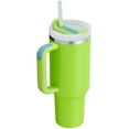 thumbnail image 2 of Stanley Quencher Flowstate 40oz Bright Lime Stainless Steel Tumbler, 2 of 5