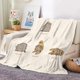 thumbnail image 4 of Pusheen-Manta de franela con figura de gato para niños y niñas, mantas suaves para sofá cama, decoración de habitación, otoño, invierno, Navidad, mantener el calor, regalo, 4 of 4