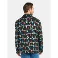 thumbnail image 4 of Jolly Knits Men's and Big Men's Sequin Christmas Suit Jacket Blazer, Sizes S-3XL, 4 of 6