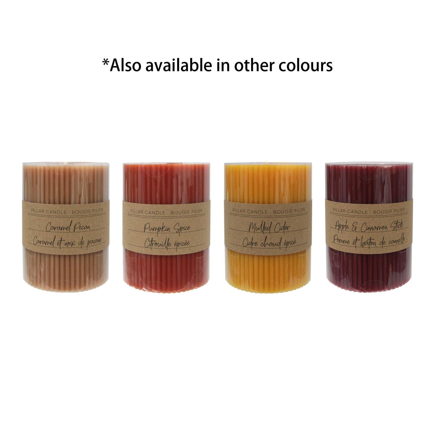 4" MULLED CIDER Pillar Candle