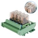 thumbnail image 3 of Relay Module, Relay, Din Rail Mount Bipolar Led U Guide Rail C45 DC Plc For One On One Off Npn / Pnp Pcb Housing 7.7 X 8.5 X 6.5Cm ANGGREK No, 3 of 7