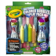 Crayola Outdoor Colored Bubbles Play Pack
