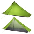 thumbnail image 1 of Carpa de senderismo LANSHAN 1 PRO ultraligera para 1 persona, impermeable, verde, 1 of 7