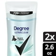 thumbnail image 3 of Degree UltraClear Women's Antiperspirant Deodorant Stick Pure Rain Black+White, 2.6 oz Twin Pack, 3 of 11