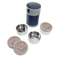 thumbnail image 1 of Tarro aislado para Alimentos, 2 litros y 3 niveles acero inoxidable 304 receptores para comida caliente, microondas boca ancla contenedor de alimentos aislado con corre el, 1 of 7