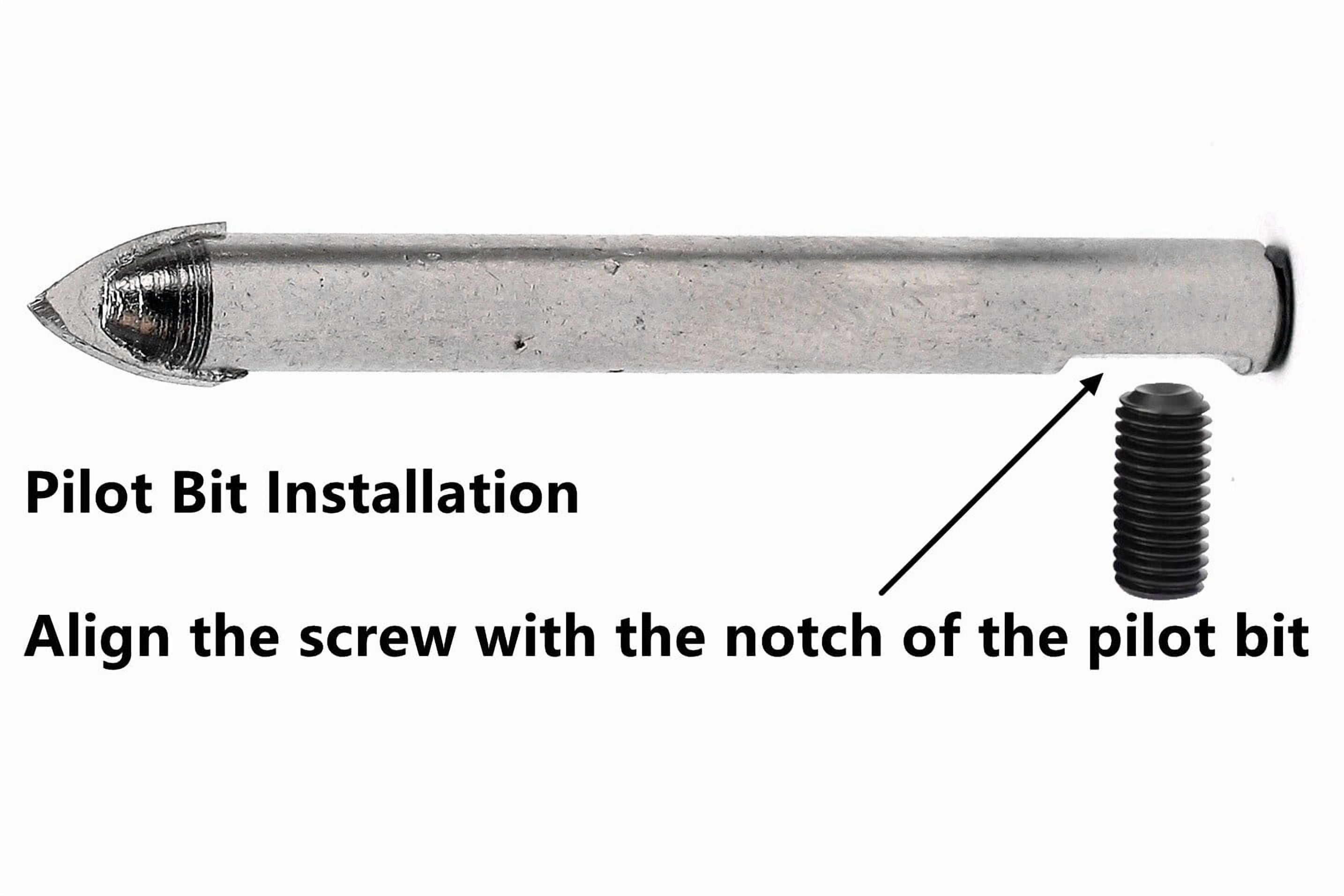 ILOVETOOL 115mm 4.5'' inch Diamond Coated Hole Saw Tile Masonry Drill Bits Center Pilot Bit Tools for Stone Glass Granite Marble Ceramic