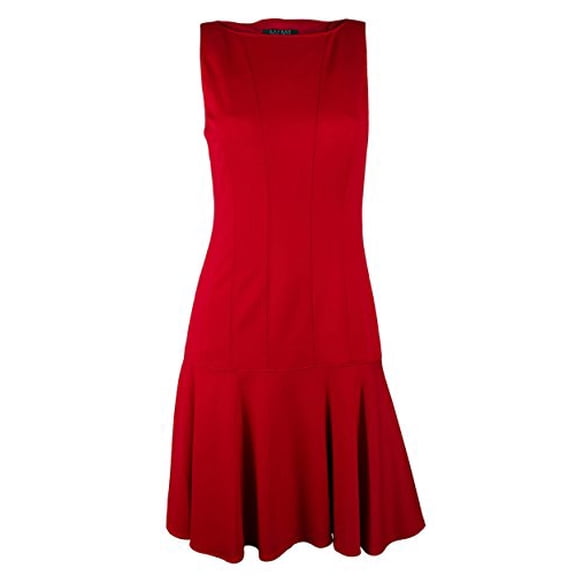 Women's Sleeveless Flare Dress-VR-2