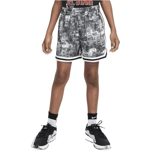 Nike DNA Dri-FIT Basketball Shorts for Men, Black/White, Size X-Large