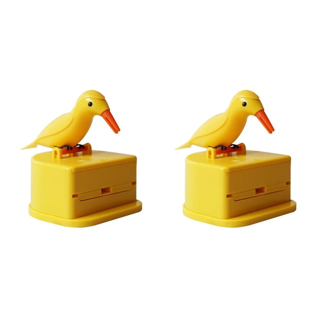 Caja de palillos Advancent dispensador automático forma de pájaro soporte de plástico ABS Type1 NO1