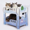 thumbnail image 2 of DOLITY Cat Scratching Post Lounge Sofa Scratching Post Kitten Sleeping Relaxing Toy Boys, 2 of 9