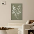 thumbnail image 3 of Timeless Leaf II Minimalistic Botanical Art Prints Canvas Wall Art by Art Remedy, Silver Floater Frame, 36"x54", 3 of 7