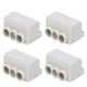 thumbnail image 5 of Bloque de terminales de cableado en forma de T, divisor principal de alta potencia, conector industrial, 400 V, 60 A (1 entrada, 2 salidas, ZK-306), 4 unidades, 5 of 14