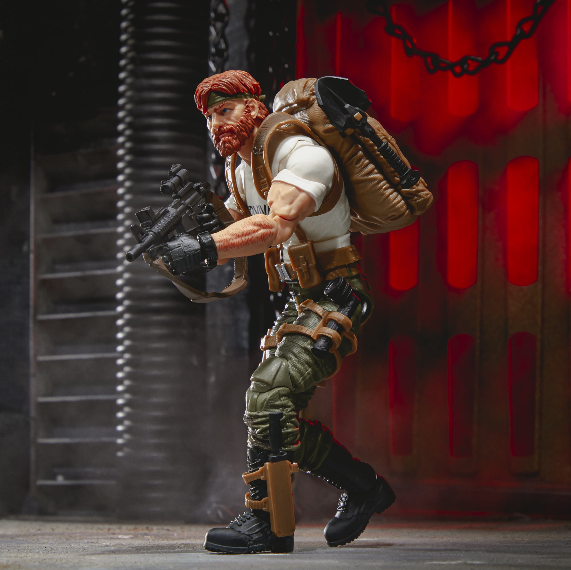 G.I. Joe Classified Series Stuart "Outback" Selkirk Action Figure, Custom Package Art