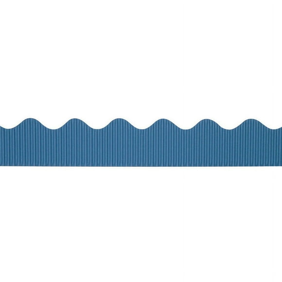 Bordure Décorative, Bleu Riche, 2-1/4 Pouces X 50 Pieds, 1 Rouleau
