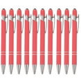 thumbnail image 2 of Kumdkd 5-Pack Metal Pens with Stylus - Fine Point 0.5mm Click Pens for Writing & Touchscreen Use, Smooth Office Supplies, Business Corporate Gifts Bulk, 2 of 4