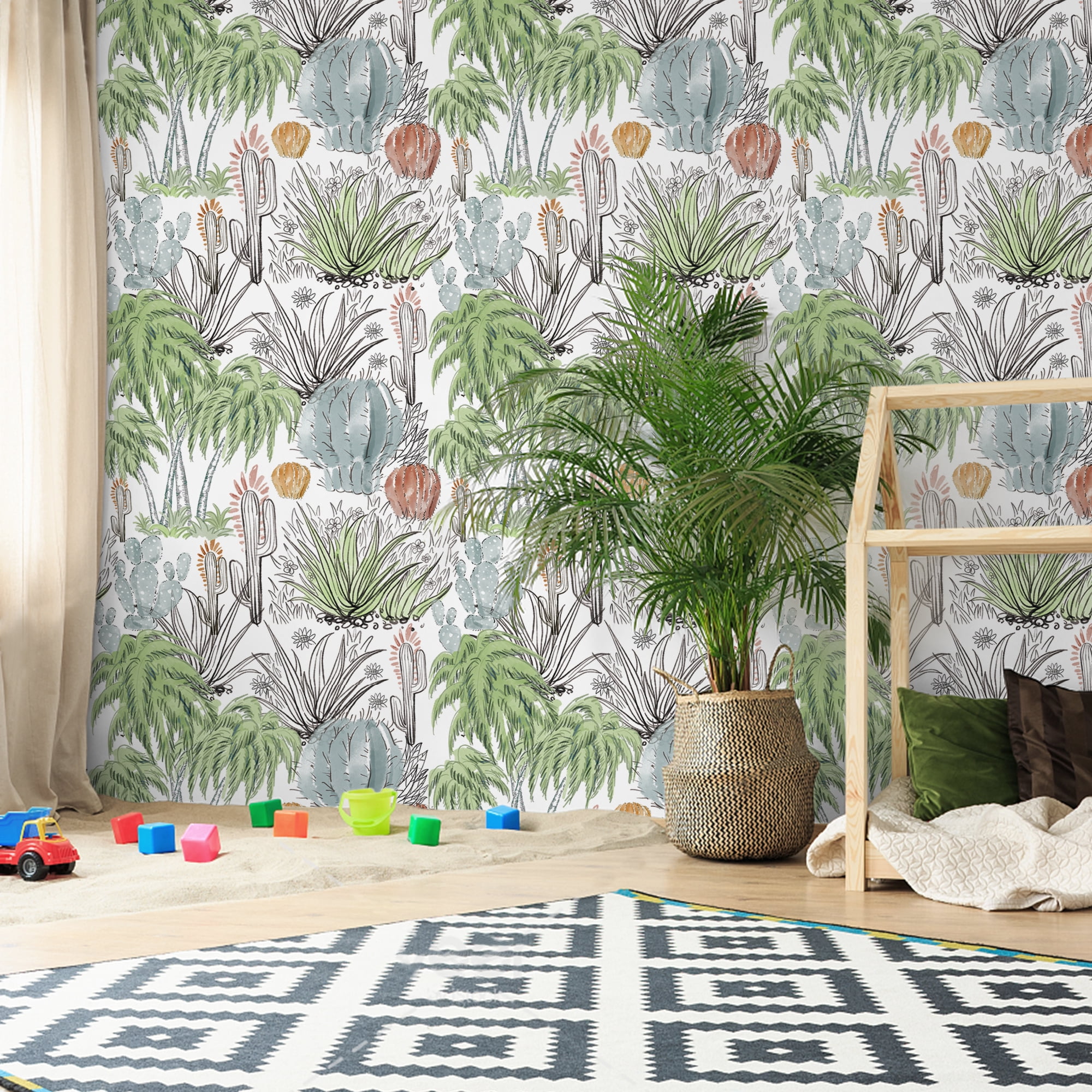 Abyssaly Peel and Stick Wallpaper 17.7" x 118" Vintage Floral Wallpaper Self Adhesive Removable Floral Wall Paper for Bathroom bedroom