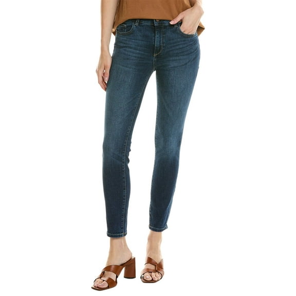 DL1961 womens DL Performance Mid-Rise Instaculpt Ankle Florence Skinny Leg