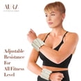 thumbnail image 2 of AURA Fitness Pro Pilates Kit for At-Home Workouts with Magic Circle Ring Ball 1lb Ankle/Wrist Weights Resistance Bands & Grip Socks for Full-Body Toning Core Strength Home Gym Travel Size, 2 of 8