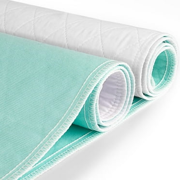 Waterproof Bed Pads Incontinence 34'' x 52'' (1 Pack) Washable Reusable Bedwetting Mattress Protector Pad for Kids, Adults, Elderly, and Pets