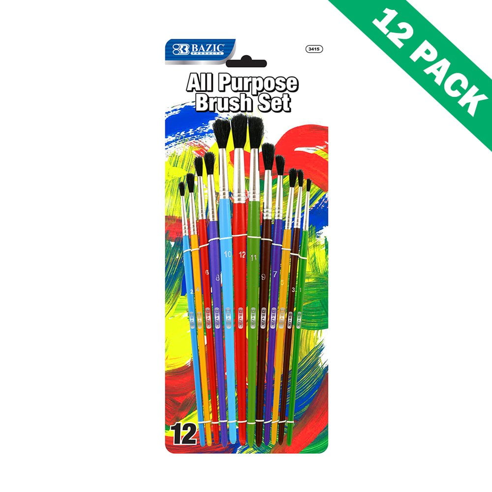 kids paint brush set