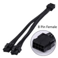 thumbnail image 3 of 8Pin to 8Pin (6+2P) PCIExpress Video Card Power Adapter Cable 8pin 6pin PCIE, 3 of 7