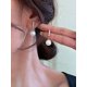 thumbnail image 1 of 1pair Luxury Cultured Pearl Silver Drop Earrings Fine Jewelry Gift For Mother's Day, 1 of 5