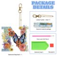 thumbnail image 2 of Cuadros Decorativos Llavero de diamantes, llaveros de arte DIY, suministros de letras, regalo para niños (GJ136) DQrwqpou  embutido en tela, 2 of 3