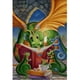 thumbnail image 1 of Diamond Painting (DE6225) Dragon 5D DIY Kits Resina Full Round Home Wall Art 50x70cm Verde Hugtrwg Para estrenar, 1 of 1