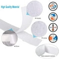 thumbnail image 4 of 20mm Magic Sticker Tape Self Adhesive Extra Strong Double Sided Adhesive with Sticker Pad Fluffy Hook and Loop Fastener White 2Meter 20mm Wide, 4 of 6