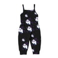 thumbnail image 4 of Coerni Halloween Rompers Baby Backless Strap Slouch Jumpsuit for Toddler Girls Cute Harem Halter Romper Pants with Pockets, 4 of 4