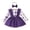 Purple, variant on larppty My First Halloween Baby Girl Outfit Newborn Pumpkin Pie Romper Skirt Happy Thanksgiving Fall Clothes with Headband