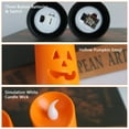thumbnail image 2 of 12pcs Halloween Candle Light Bottom Switch LED Candlestick Lamp for Kid Children, 2 of 9
