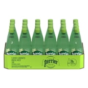 Perrier Lime Flavored Sparkling Water, 405.6 fl oz, 24 Pack Plastic Water Bottles