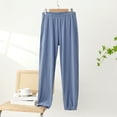 thumbnail image 2 of Bovxnpu Mens Pajama Pants Sleep LoungewearBottoms, Men's Pajama Pants Lightweight Loungewear Comfy Jogger Sleep Pant Long Pjs Bottoms with Pockets, 2 of 7