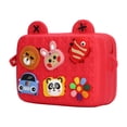 thumbnail image 2 of Cartoon Camera Shoulder Bags Children's Camera Protector Bag for Kids Birthday Gift Red, 2 of 5