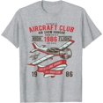 thumbnail image 1 of Cool Aircraft Club Plane Fly Airplane for Men Women Kids T-Shirt, 1 of 1