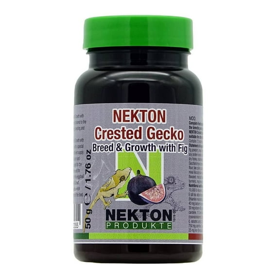 NEKTON Crested Gecko Fig for Growth and Breeding 1.76 oz (50g)