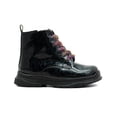 thumbnail image 1 of Bota Karsten Para Niña Agujeta Colores Holográfica Charol negro 17.5, 1 of 6