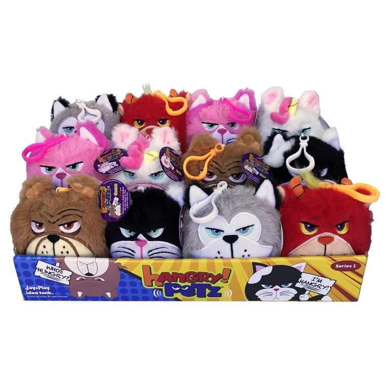 HANGRY & ANGRY ハングリー限定ぬいぐるみ Hangry Petz 4in Plush with Clip - Walmart.com