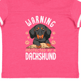 thumbnail image 4 of Inktastic Protected by a Dachshund Dog Boys or Girls Toddler T-Shirt, 4 of 5