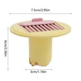 thumbnail image 2 of Comb Shaped Filter Screen Universal Odor Proof Drain Core Bathroom Sealing Cover Inner Core, 2 of 5