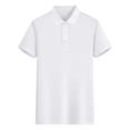 thumbnail image 5 of CUSTG Casual T-Shirts For Women Summer T Shirt Fashionable Color Gradient Short Sleeved Button Down Shirt Relaxed Fit Tops, 5 of 5