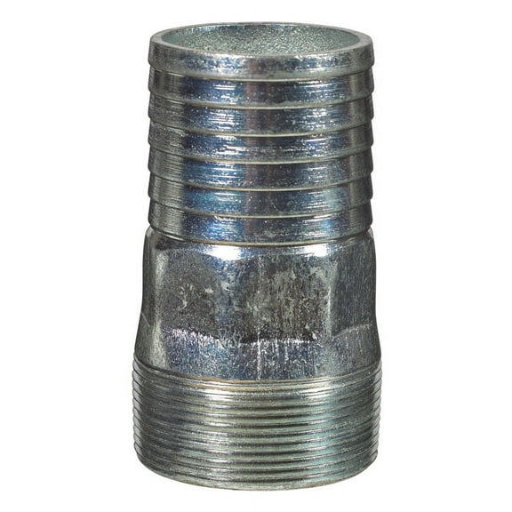 B and K Industries 57551 2-Inch Galvanized Steel Male Insert Adapters