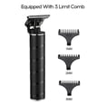 thumbnail image 2 of Portable USB Charge Retro Engrave Electrical Hair Cutter IPX4 Waterproof Man Professional Domestic Use Hair, 2 of 8