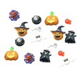 thumbnail image 1 of 16 Piezas Calabaza De Halloween Bat Gato Resina Flatback Arte Adornos DIY Decoración Tarjeta Accesorios Gloria Flatback Cabochons, 1 of 9